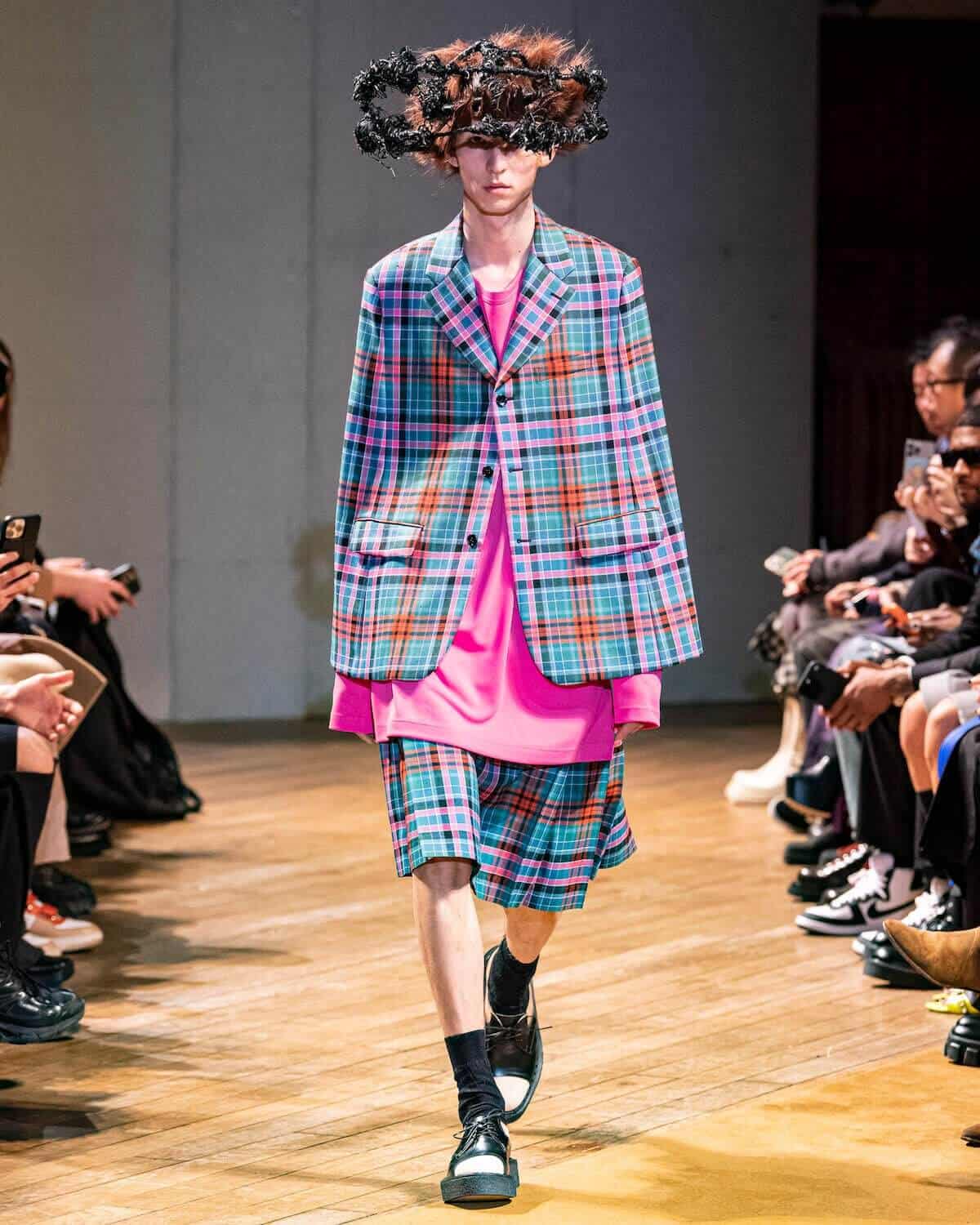 COMME des GARÇONS Homme PLUS 2000AW Comme des Garçons Homme Plus SS2000 Patchwork Suit — Middleman Store